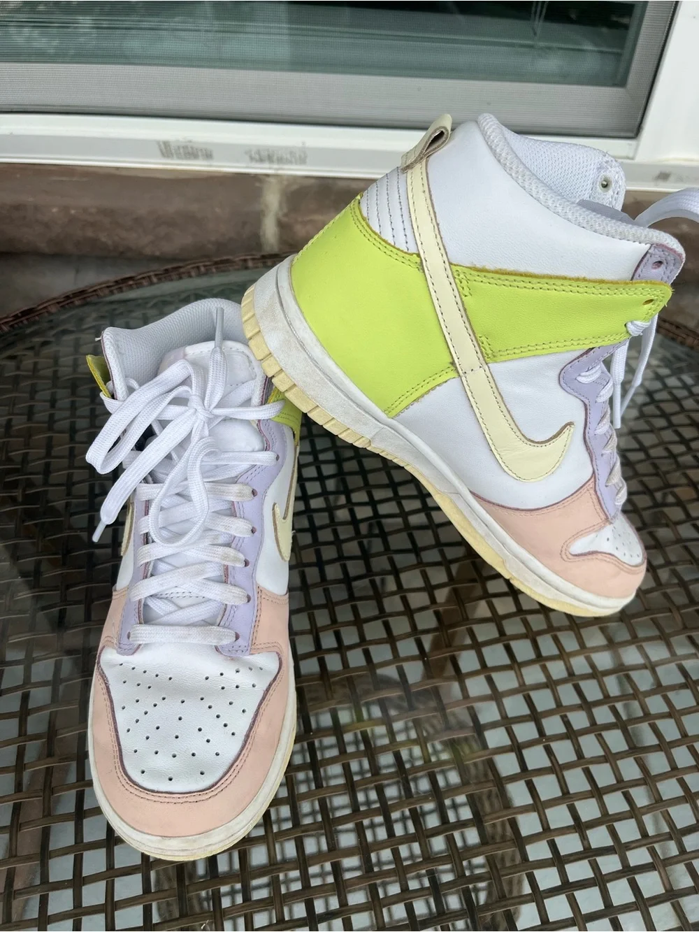 Nike White High-Top Sneakers